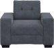 vidaXL Sofa Fotel Ciemnoszary 60 cm Aksamit 4