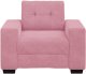 vidaXL Sofa Fotel Różowy 60 cm Aksamit 4