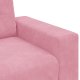 vidaXL Sofa Fotel Różowy 60 cm Aksamit 7