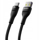 Kabel Baseus Flash 2 USB-A / USB-C 100W 1m czarny 3