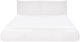Beliani Łóżko wodne Boucle VINAY 180 x 200 cm Biały 1
