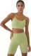 Stanik sportowy 4F F151 zielony 4FWSS25USBAF151 42S M/L 1