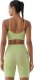 Stanik sportowy 4F F151 zielony 4FWSS25USBAF151 42S M/L 3