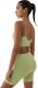 Stanik sportowy 4F F151 zielony 4FWSS25USBAF151 42S M/L 4