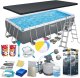 Basen ogrodowy stelażowy 549x274x122cm 17w1 Bestway 56466N 1