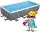 Basen ogrodowy stelażowy 549x274x122cm 17w1 Bestway 56466N 2