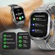 SMARTWATCH MĘSKI GPS PŁYWANIE WODOODPORNY SEN ROZMOWY SMART WATCH + 2 PASKI 11