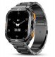 SMARTWATCH MĘSKI GPS PŁYWANIE WODOODPORNY SEN ROZMOWY SMART WATCH + 2 PASKI 4