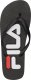 Klapki damskie Fila Troy czarne FFW0005 80010 41 2