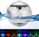 Lampka pływająca kolorowa kulka fi 10cm do basenu oczka wodnego RGB 1