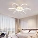 Nowoczesna Lampa Sufitowa LED Plafon z Pilotem BT Biała 6