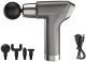 Pistolet do masażu masażer do pleców ciała mocny 4 końcówki massage gun 6