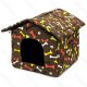 Buda M 48x45x39cm ciepły domek dla psa lub kota wygodna i przytulna 1