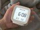 Zegar budzik z datą i temperaturą z funkcją drzemki lcd wilgoć w powietrzu 3
