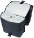 Sakwa miejska podwójna BASIL GO DOUBLE BAG 32L, Universal Bridge System, solid black (NEW 2025) 3