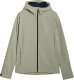 Kurtka męska softshell 4F M324 oliwkowa 4FWSS25TSOFM324 44S M 1