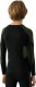 Bielizna termoaktwna termiczna bezszwowa dla chłopca bluza legginsy 4F M149 zielono-czarna 4FJWAW24USEAM149 45S 128-134cm 4
