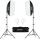 Lampa studyjna Mozos Softbox oświetleniowy lampa fotograficzna ZF5070ECO-V2 6