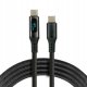 Kabel USB Usams USB-C - USB-C 3 m Czarny (CBB-3PDL) 1