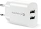 Ładowarka sieciowa 2 x USB 2.4A biała 7