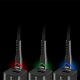 Kabel pleciony USB-C -> USB-C 2m 240W RGB czarny 1