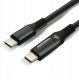 Kabel USB Usams USB-C - USB-C 2 m Czarny (CBB-2PD5L) 2