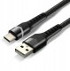 Kabel USB Usams USB-A - USB-C 2 m Czarny (CBB-2CBR) 2