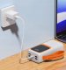 POWER BANK DENMEN BATERIA AWARYJNA 50000mAh BIAŁY DP32 USC + TYP-C 13