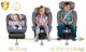 Fotelik samochodowy Nukido Prestige Line szary 0-36 kg ISOFIX 11