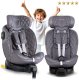 Fotelik samochodowy Nukido Prestige Line szary 0-36 kg ISOFIX 1