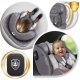 Fotelik samochodowy Nukido Prestige Line szary 0-36 kg ISOFIX 9