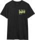 Koszulka męska 4F M2106 czarna 4FRSS24TTSHM2106 20S XL 1