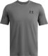 Koszulka męska Under Armour Sportstyle Left Chest SS szara 1326799 025 XL 1