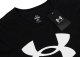 Koszulka męska Under Armour Sportstyle Logo czarna 1382911 001 S 4