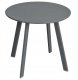 Okrągły stolik ogrodowy SAONA, metalowy, Ø 50 cm 1