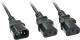 Kabel zasilający Lindy typu Y, 1xIEC320 C14 - 2xIEC320 C13, 2m (30039) 1