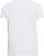 Koszulka damska Under Armour Rival Core SS biała 1383648 100 XL 2