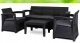 Meble Ogrodowe Sofa x2 Fotel Stolik Na Taras Ogród Zestaw Komplet BRANDON 13