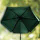 Parasol Ogrodowy Składany Duży na Taras Plażowy Pokrowiec AKRON Zielony 3
