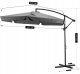Parasol Ogrodowy Składany Duży na Taras Plażowy Pokrowiec AKRON Szary 14
