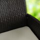 Sofa Kanapa Rattanowa Ława Ławka Ogrodowa Na Taras Ogród KENT Brązowa 3