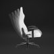 Fotel Gamingowy Obrotowy Ergonomiczny Biurowy Krzesło Dragon APEX Biały 10