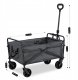 Wózek Składany Transportowy Turystyczny Campingowy Plażowy GILBERT Szary 14
