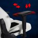 Fotel Songmics Fotel Gamingowy Obrotowy Ergonomiczny Biurowy Krzesło Dragon FURY Biały 5