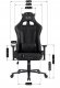 Fotel Gamingowy Obrotowy Ergonomiczny Krzesło Dragon FLASH Czarny 16