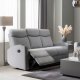 Sofa Kanapa 180 cm Rozkładana Trzyosobowa Do Salonu Szara ALAN 3 1
