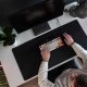 Deltahub - Gaming Desk Mat - Podkładka Ochronna na Biurko Gamingowa Czarny L 2