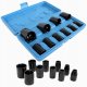 Falontech NASADKI UDAROWE 1/2'' KLUCZE 8-27mm ZESTAW 10szt 8