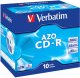 Verbatim Verbatim CD-R, 43326, DataLife PLUS, 1-pack, 700MB, 52x, 80min., Crystal, jewel box, Cena za 1 szt 1