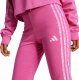 Legginsy damskie adidas Essentials 3-Stripes Print Cotton różowe JG6238 M 4